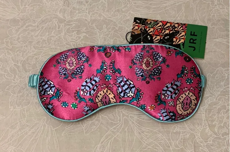 Jessica Russel Flint Persia Silk Eyemask in Pink-1
